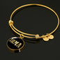 Irma v02 - 18k Gold Finished Bangle Bracelet