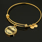 Balinese - 18k Gold Finished Bangle Bracelet