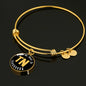 Heart In Tennessee - 18k Gold Finished Bangle Bracelet