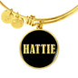 Hattie v02 - 18k Gold Finished Bangle Bracelet
