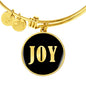 Joy v02 - 18k Gold Finished Bangle Bracelet