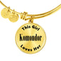 Komondor - 18k Gold Finished Bangle Bracelet