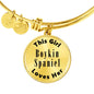 Boykin Spaniel - 18k Gold Finished Bangle Bracelet