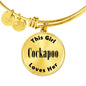 Cockapoo - 18k Gold Finished Bangle Bracelet
