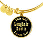 Longhair Exotic - 18k Gold Finished Bangle Bracelet