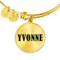 Yvonne v01 - 18k Gold Finished Bangle Bracelet