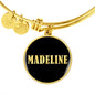 Madeline v02 - 18k Gold Finished Bangle Bracelet