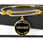 Xoloitzcuintli v2 - 18k Gold Finished Bangle Bracelet