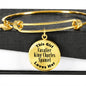 Cavalier King Charles Spaniel v2 - 18k Gold Finished Bangle Bracelet