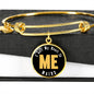 Heart In Maine - 18k Gold Finished Bangle Bracelet