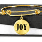 Joy v01 - 18k Gold Finished Bangle Bracelet