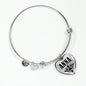 Anna v01 - Heart Pendant Bangle Bracelet