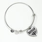 Estelle v01 - Heart Pendant Bangle Bracelet
