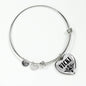 Vicki v01 - Heart Pendant Bangle Bracelet