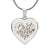 Best Mom Ever - Engraved Heart Pendant Necklace