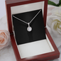 Eternal Hope Necklace With Mahogany Style Luxury Box v2