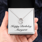 Happy Birthday Margaret - Lucky In Love Necklace