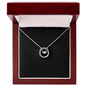 Lucky In Love Necklace With Mahogany Style Luxury Box v2
