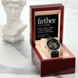 Father (noun) - Men's Openwork Watch