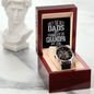 Only The Best Dads Get Promoted To Grandpa 2018 - Men's Openwork Watch