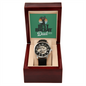 Best Buckin' Dad Ever v2 - Men's Openwork Watch