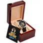 Best Buckin' Dad Ever - Men's Openwork Watch