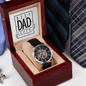 Best Dad Ever - Men's Openwork Watch