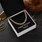 Happy Birthday David v2 - 14k Gold Finished Cuban Link Chain