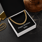 Happy Birthday John v2 - 14k Gold Finished Cuban Link Chain