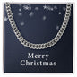 Merry Christmas v04 - Cuban Link Chain