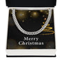 Merry Christmas v03 - Cuban Link Chain