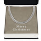 Merry Christmas v10 - Cuban Link Chain