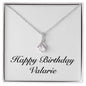 Happy Birthday Valarie - Alluring Beauty Necklace