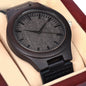 Celebrating 31 Years Anniversary - Wooden Watch
