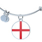 English Flag - Bangle Bracelet