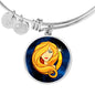 Zodiac Sign Virgo - Bangle Bracelet