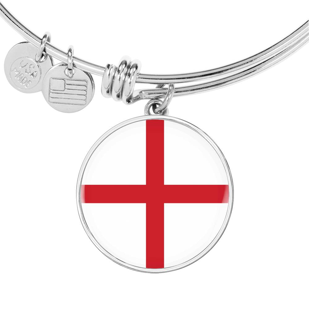 English Flag - Bangle Bracelet