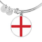 English Flag - Bangle Bracelet