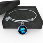 Zodiac Sign Cancer - Bangle Bracelet