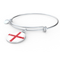 English Flag - Bangle Bracelet