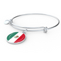 Mexican Flag - Bangle Bracelet