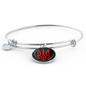 Tryzub (Red) - Bangle Bracelet - Unique Gifts Store