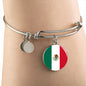 Mexican Flag - Bangle Bracelet