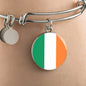 Irish Flag - Bangle Bracelet