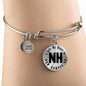 Heart In New Hampshire v01 - Bangle Bracelet