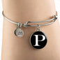 Initial P v3a - Bangle Bracelet