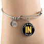Heart In Indiana - Bangle Bracelet