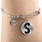 Initial S v1b - Bangle Bracelet