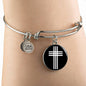 Stylized Cross v2 - Bangle Bracelet