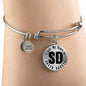 Heart In South Dakota v01 - Bangle Bracelet